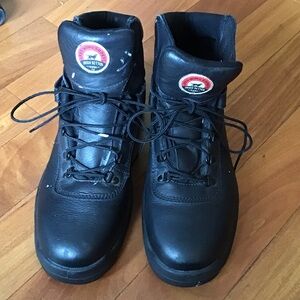 Rocky Black Leather Hiking Boots